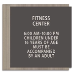 10-Line Common Room Sign