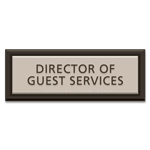 2-Line Common Room Sign (Extended Width)