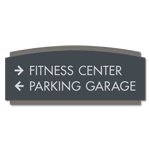 2-Line Directional Sign