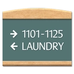 2-Line Directional Sign