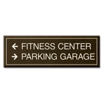 2-Line Directional Sign (Extended Width)