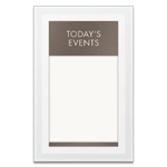 2-Line Informational Sign w/ Insert Window