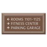 3-Line Directional Sign