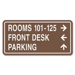 3-Line Directional Sign
