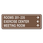 3-Line Directional Sign