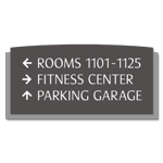 3-Line Directional Sign