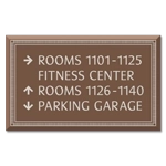 4-Line Directional Sign