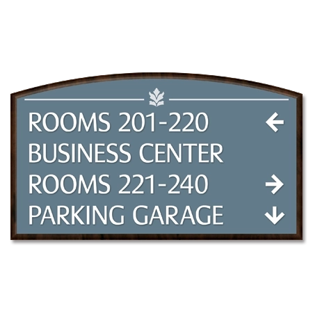 4-Line Directional Sign