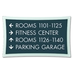 4-Line Directional Sign