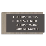 4-Line Directional Sign