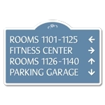 4-Line Directional Sign (Extended Width)