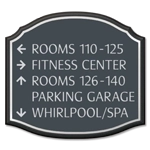 5-Line Directional Sign