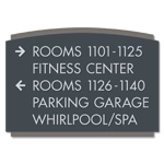 5-Line Directional Sign
