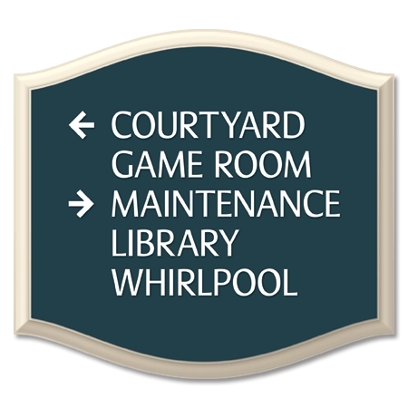 5-Line Directional Sign