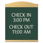 7-Line General Information Sign
