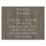 8-Line Common Room Sign