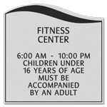 8-Line Common Room Sign
