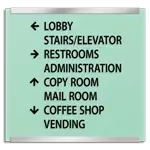 8-Line Directional Sign