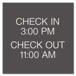 8-Line General Information Sign