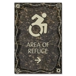 Accessible Direction Sign w/ Dynamic ISA