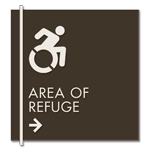 Accessible Direction Sign w/ Dynamic ISA