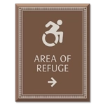 Accessible Direction Sign w/ Dynamic ISA