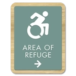 Accessible Direction Sign w/ Dynamic ISA