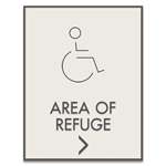 Accessible Direction Sign w/ ISA