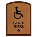 Accessible Direction Sign w/ ISA