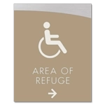 Accessible Direction Sign w/ ISA