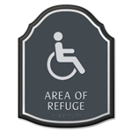 Area of Refuge Sign - ISA Symbol