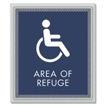 Area of Refuge Sign - ISA Symbol