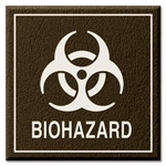 Biohazard Sign w/ Symbol