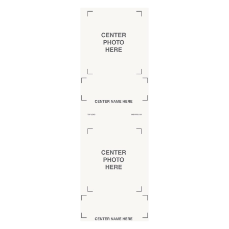 Contemporary Additional Insert Cards/2 Picture Room Number (50/pk)