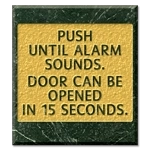 Delayed Egress Push/Pull Sign - CA Code