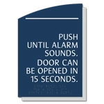 Delayed Egress Push/Pull Sign - CA Code
