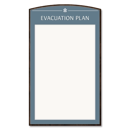 Evacuation Plan Holder