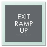 Exit Ramp Up Sign