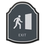 Exit Sign w/ Symbol