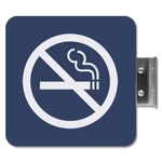 Flag Overhead - No Smoking Symbol