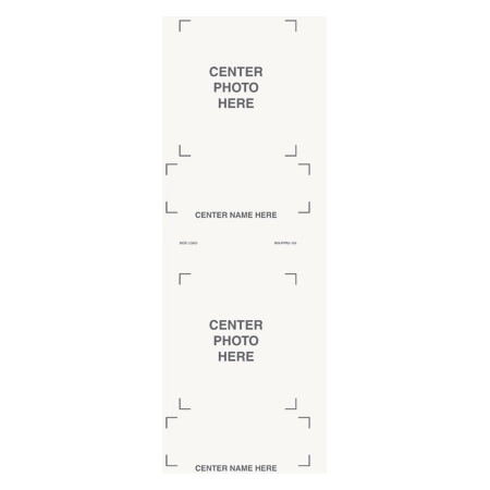 Marquis Additional Insert Cards/2 Picture Room Number (50/pk)