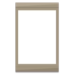 Message / Evac Holder for 11" x 8.5" Paper