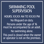 NJ Front Desk Pool Sign - Contour HT