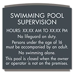 NJ Front Desk Pool Supervision Sign - Flexia Pinnacle 2™