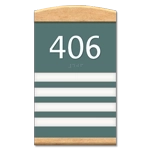 Patient Room Number - 4 Slot