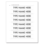 <i><span style='color:#FF0000'>Print Your Own!</span></i> 2-Line Inserts