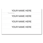 Print Your Own! Additional Inserts