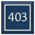 Room Number Sign