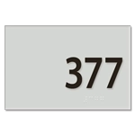 Room Number Sign