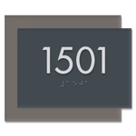 Room Number Sign